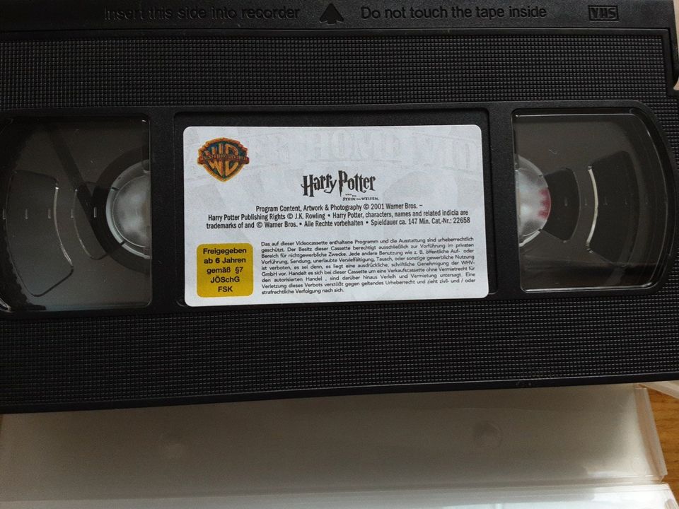 VHS Harry Potter Stein der Weisen/Titanic/Hitchcock: Verdacht OVP in Sankt Augustin