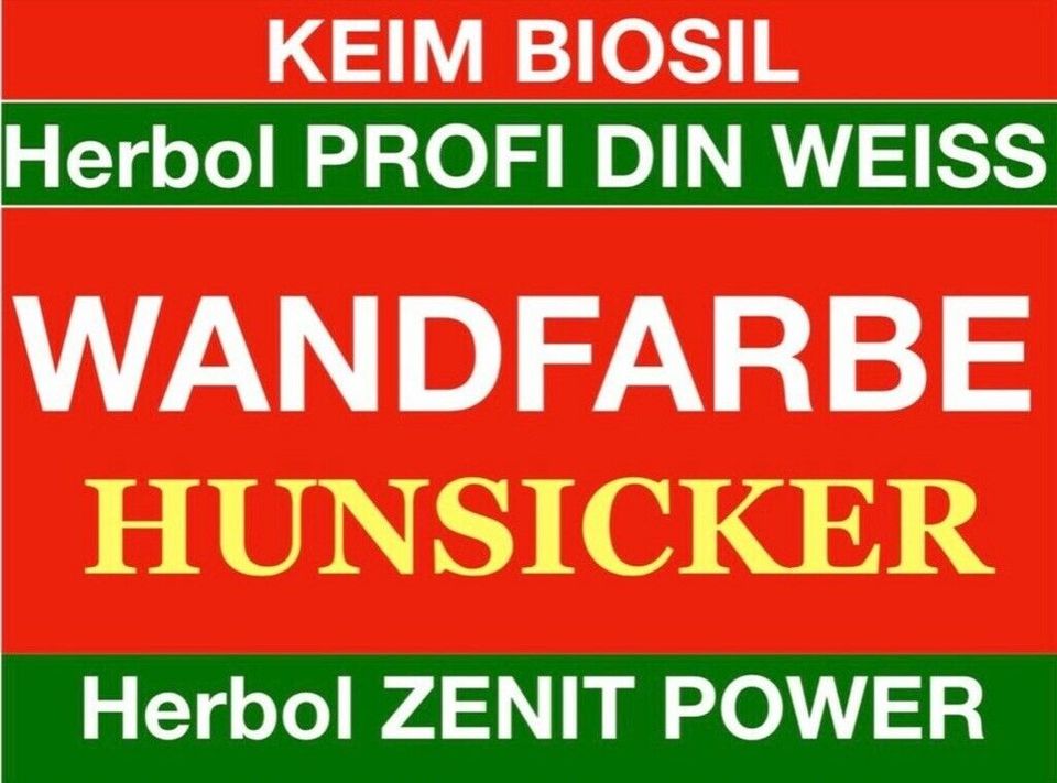 ab *2,32/L Herbol PROFI DIN WEISS** Wandfarbe Abholung bundesweit in Berlin