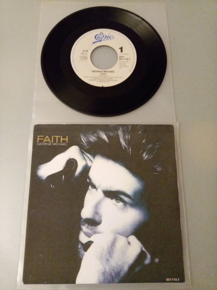 George Michael Single – Faith – aus Europa von 1987 in Köln