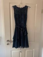 Swing Kleid Blau Konfirmation 34 Niedersachsen - Bad Bevensen Vorschau