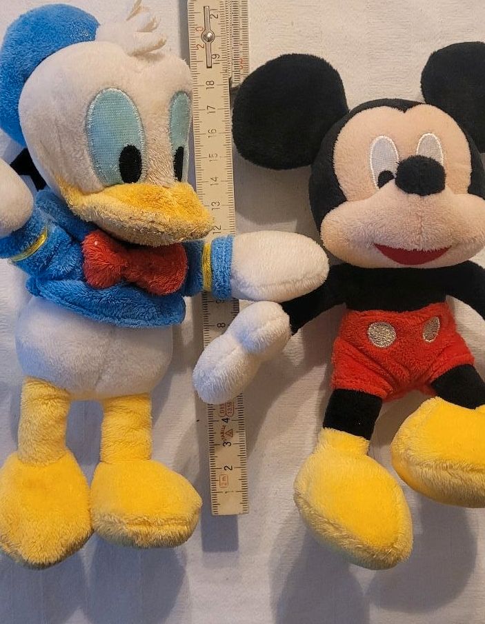 Kuschel Tiere,  Mickey und Donald, Stofftier in Nürnberg (Mittelfr)