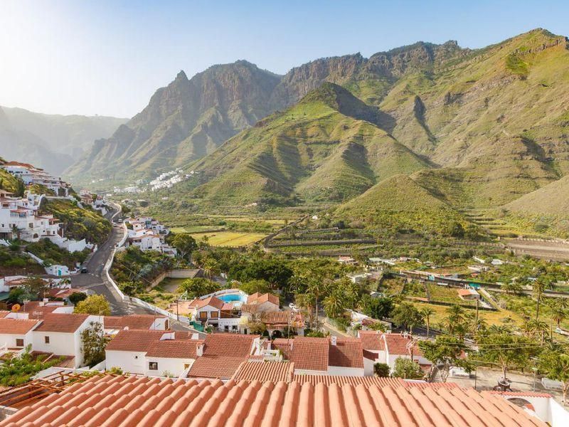 Gran Canaria. Großes freistehendes Ferienhaus mit Terrasse. in Rheine