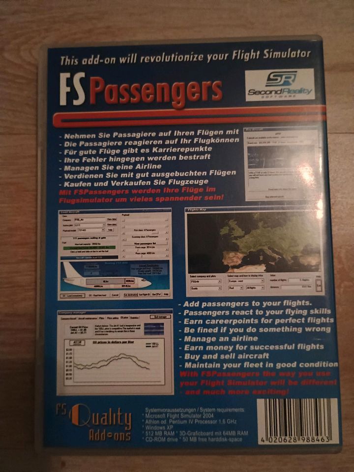 Microsoft Flugsimulator 2004, für PC, Sammlung, CD-ROMs in Bockhorn