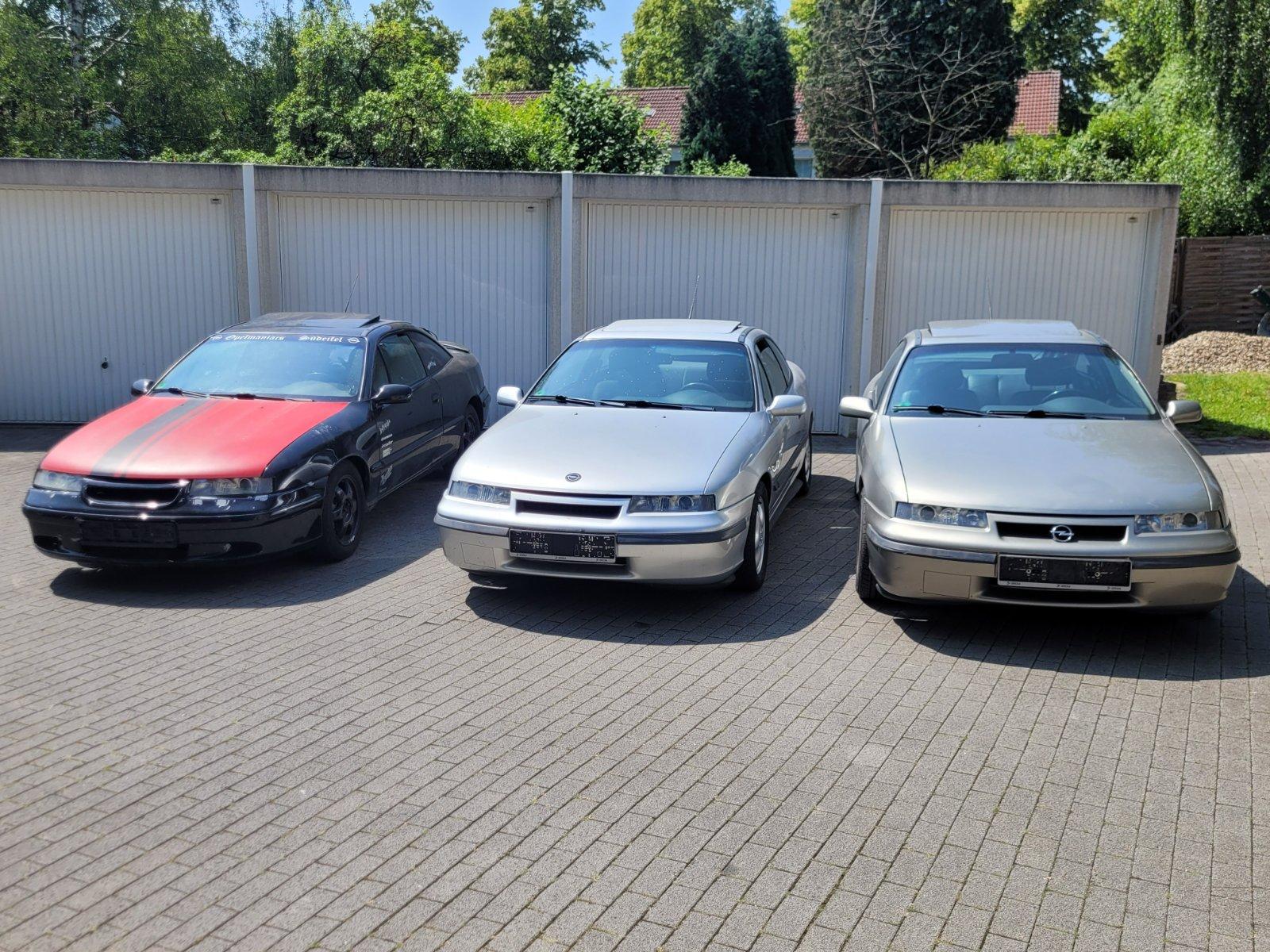 Abbildung des Autos 3x Opel Calibra wegen Ho…