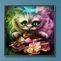 Cheshire Cat Diamond Painting 20x20cm Rheinland-Pfalz - Frankenthal (Pfalz) Vorschau