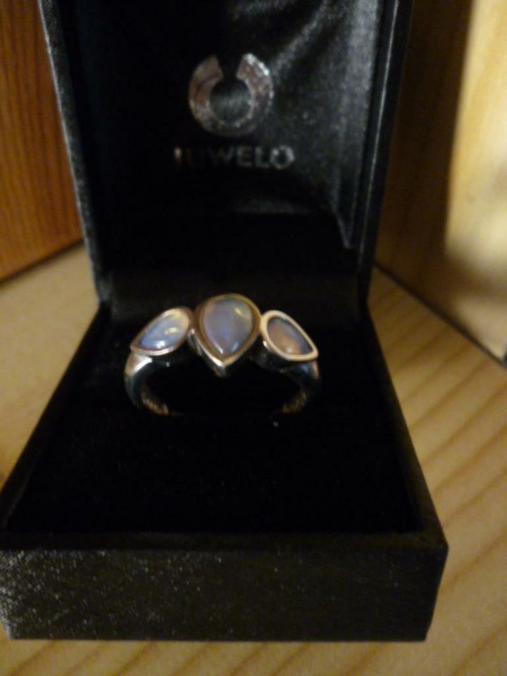 925 Sterling Silber Ring mit Kristallopal in Deggendorf