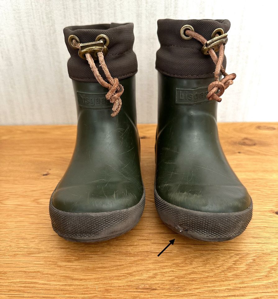 Gummistiefel Bisgaard gefüttert Gr. 25 in Kaltenborn