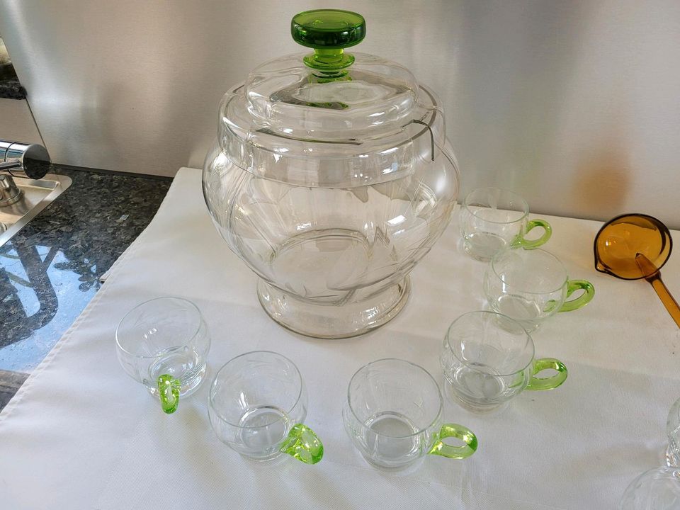 Glas Bowle für 6 Personen in Crailsheim