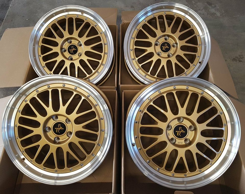 4xNEUE Keskin KT22 Retro Felgen 19Zoll 5x120 8,5x19 ET35 BMW in Krostitz