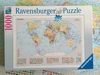 1000 Puzzle Weltkarte 15 652 8 Ravensburger Bayern - Regensburg Vorschau