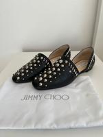 Jimmy Choo Ballerina Loafer Slipper Punk Studs Black Bayern - Kelheim Vorschau