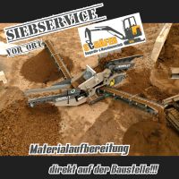 Materialaufbereitung Direkt auf der Baustelle! Mobile Siebanlage Schleswig-Holstein - Wahlstedt Vorschau