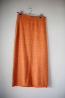 Monki Rock Orange XS Stiftrock wollig Strickrock Midi Midirock Wandsbek - Hamburg Jenfeld Vorschau