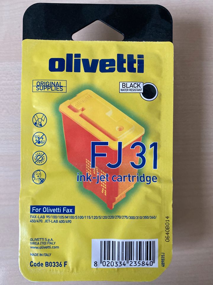 Olivetti FJ 31 in Kappelrodeck