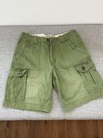 Hollister - Shorts - Cargoshorts - kurze Hose - oliv - Größe 30 Niedersachsen - Vienenburg Vorschau