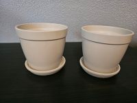 Ikea Hjorton Blumentopf mit Untersetzer beige Baden-Württemberg - Wendlingen am Neckar Vorschau