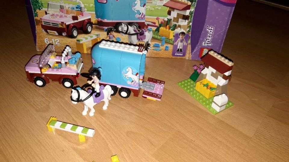 Lego friends 3186 Geländewagen mit Pferdeanhänger in Freudenstadt