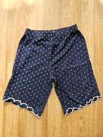 Yigga Schlafhose Shorts Pyjama blau weiß Punkte Dots 146/152 Wiesbaden - Mainz-Kostheim Vorschau