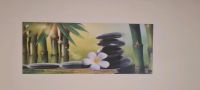 Wandbild Deko Glas grün Asien Plumeria Blume Meditation Bayern - Burtenbach Vorschau