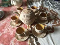 Set Teekanne Tassen Teller Orient aus Ton Nordrhein-Westfalen - Monschau Vorschau