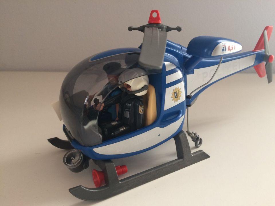 Playmobil Hubschrauber 4266 Polizei in Kissing