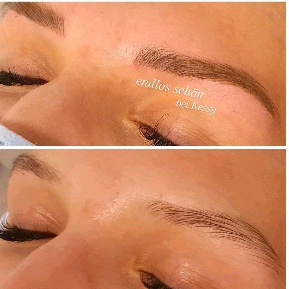 Microblading Augenbrauen Permanent-Make-Up in Hannover