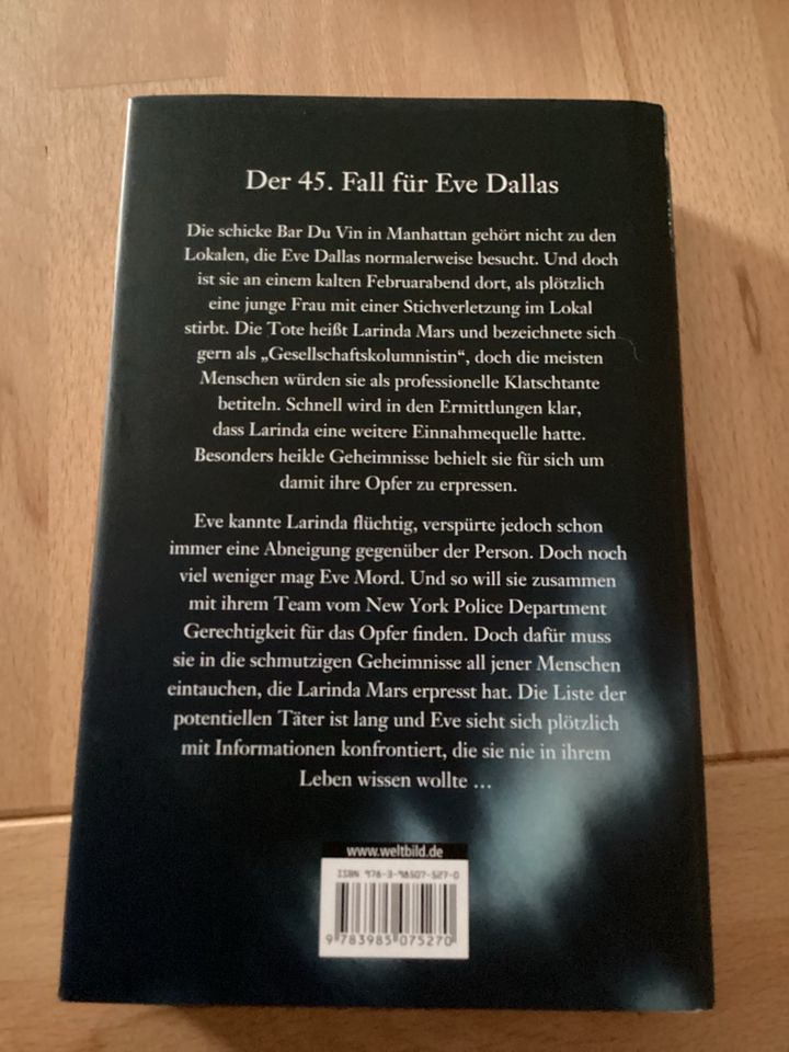 Nora Roberts als J.D. Robb - Kälter als die Lüge - Hardcover in Lüdenscheid