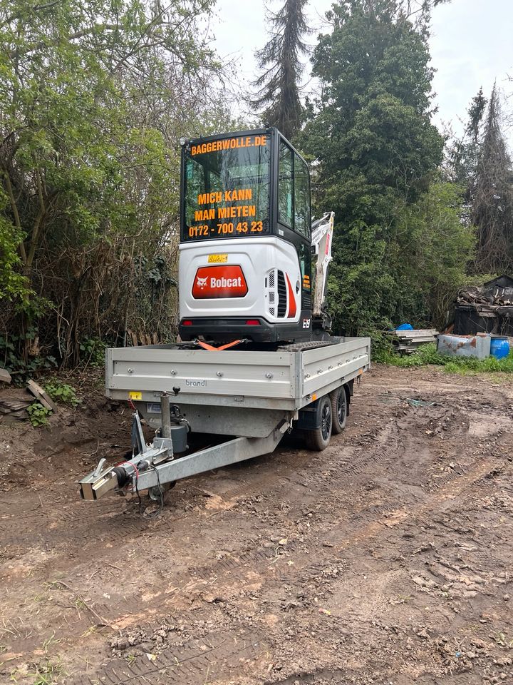 Bagger Bobcat (E19) mieten  schnell und seriös in Darmstadt