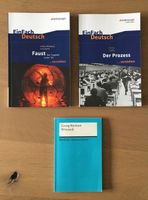 Lektüreschlüssel Faust, Der Prozess/ Kafka, Woyzeck/ Georg Büchne Nordrhein-Westfalen - Erwitte Vorschau