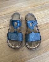 Sandalen, Pantoletten, Rieker Größe 40 blau München - Berg-am-Laim Vorschau