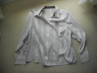 ERFO Bluse Damenbluse - braun-weiß gestreift - Gr. 52 - TOP Niedersachsen - Achim Vorschau