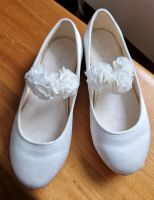 NEXT, Kommunion Schuhe Mädchen, Riemchen Ballerina, weiß Nordrhein-Westfalen - Krefeld Vorschau