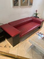 Leder Sofa Retro Original Bauhaus Schleiflack rot Rheinland-Pfalz - Worms Vorschau