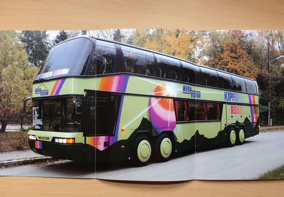 Autoprospekt Bus: Neoplan- die Königsklasse 1994 in Oberammergau