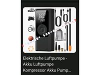 SUCHE elektro tragbar LCD-LUFTPUMPE KOMPRESSOR *div Ventiladapter Brandenburg - Schwedt (Oder) Vorschau