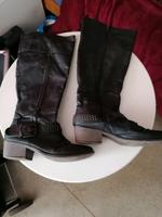 Stiefel Größe 38 schwarz zu verschenken Berlin - Lichtenberg Vorschau