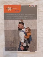 Hoppediz Babytrage Hop-Tye Buckle denim und schwarz wie Ergobaby Bielefeld - Senne Vorschau