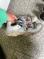 Sneaker Leder in weiß mit Gummisohle Nordrhein-Westfalen - Neuss Vorschau