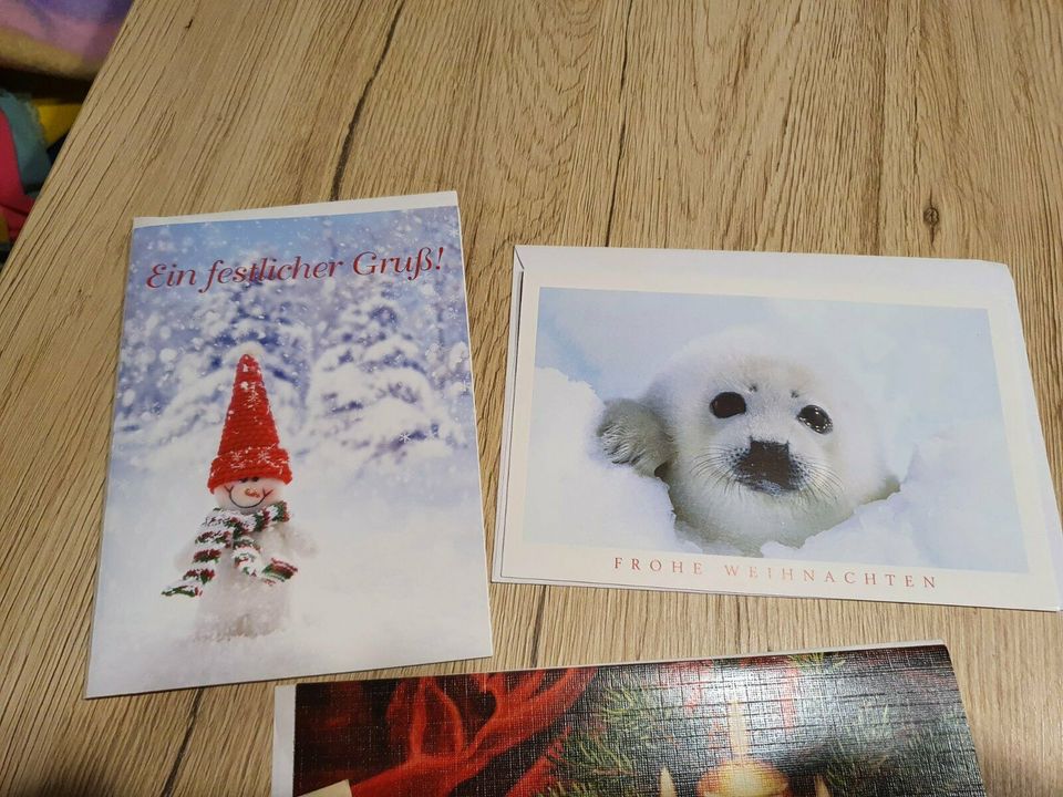 11x Weihnachtskarte Grußkarten Weihnachten in Halle