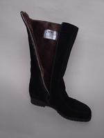 Schwarze gefütterte ARA Damenstiefel, Kalbvelour-Leder, Gr. 61/2 Nordrhein-Westfalen - Radevormwald Vorschau