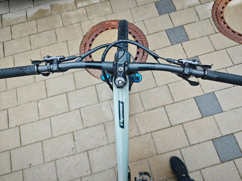 Ibis Ripmo v2 Carbon XT grau Größe XL mit 38er Fox Gabel MTB in Siegsdorf