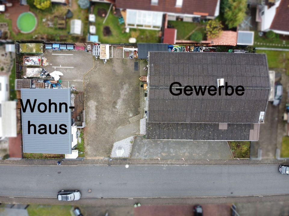 DIETZ: Wohnhaus + Gewerbe im Mischgebiet von Schaafheim zu verkaufen! 150m vom neuen Pflegeheim! in Schaafheim