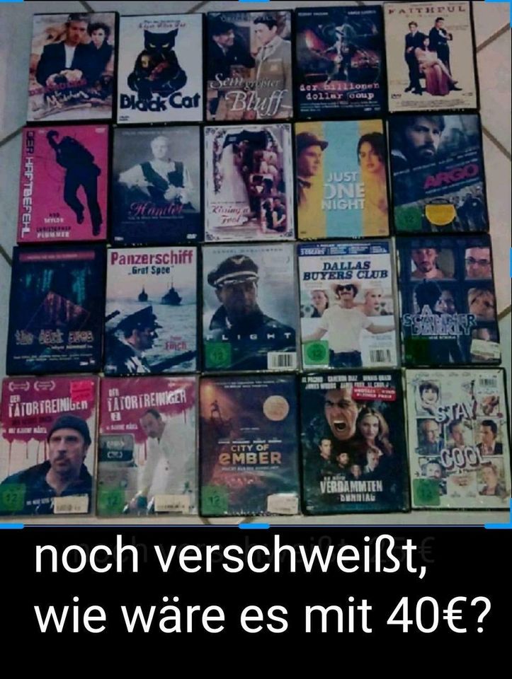 DvDs Konvolut Auflösung einer riesen Sammlung in Rehburg-Loccum