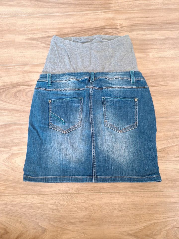 Jeans Rock Umstandsmode in Größe 38, Zustand wie neu in Elsfleth