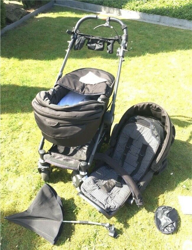 Teutonia be you Kinderwagen u. Buggy Babyschale viel Zubehör in Rahden