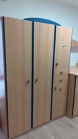 Kinderzimmer oder Babyzimmer mit Schrank, Wickelkommode und Bett Baden-Württemberg - Mühlhausen Vorschau