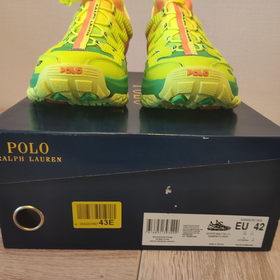 Polo Ralph Lauren Sneaker 42 unisex gelb NEU in Saarbrücken