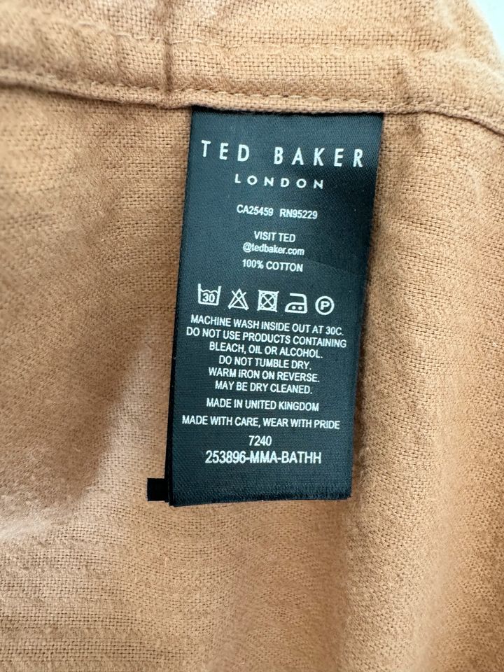 ✨ TED BAKER Cordjacke Cordhemd ✨Braun •6 •XXL •Neu •NP 230€ in Köln