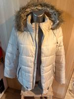 C&A Jacke Parka Mantel Übergangsjacke Beige/Weiß 36 Brandenburg - Zossen Vorschau