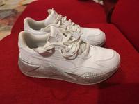 Puma RS-X Sneaker weiß/silber,Gr.40 Brandenburg - Nauen Vorschau
